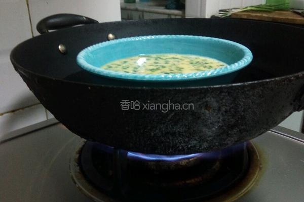 虾米鸡蛋羹的做法图解7
