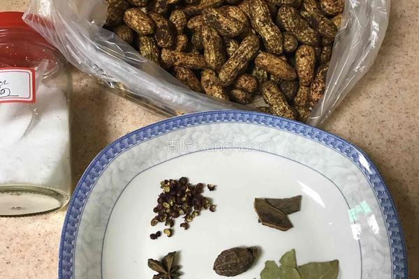 五香卤花生的做法图解1