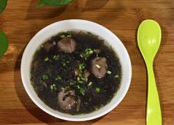 牛肉丸紫菜汤