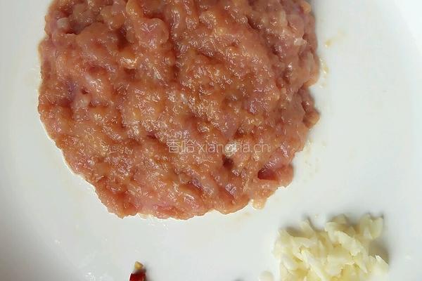 肉沫茄子的做法图解3