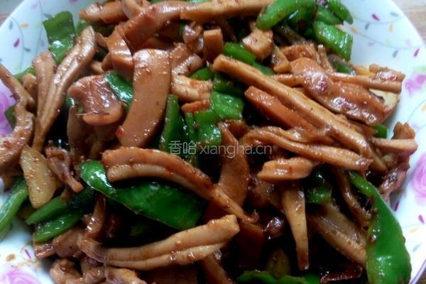 青椒鱿鱼的做法图解5