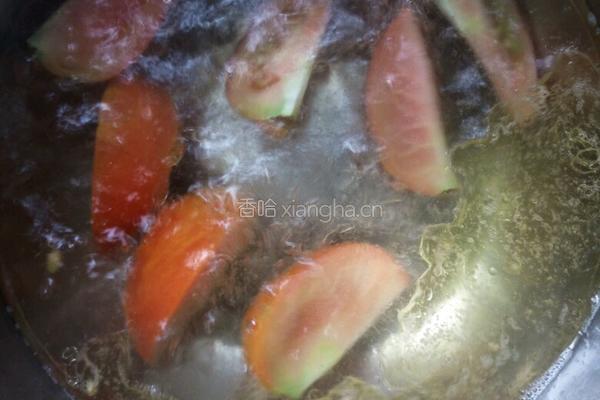 西红柿鸡蛋花汤的做法图解4