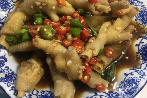 酸辣鸡脚的做法图解9