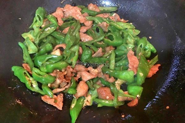 豆豉辣椒炒肉的做法图解9