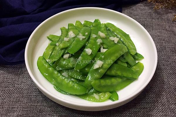 蒜蓉荷兰豆的做法图解8
