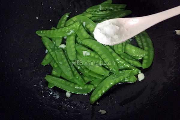 蒜蓉荷兰豆的做法图解7