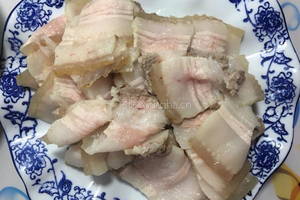 米锅巴回锅肉的做法图解3