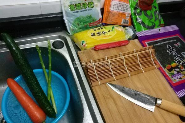 自制寿司的做法图解1