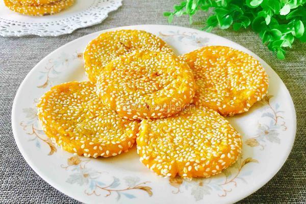 豆沙馅芝麻南瓜饼（电饼铛版）的做法图解18