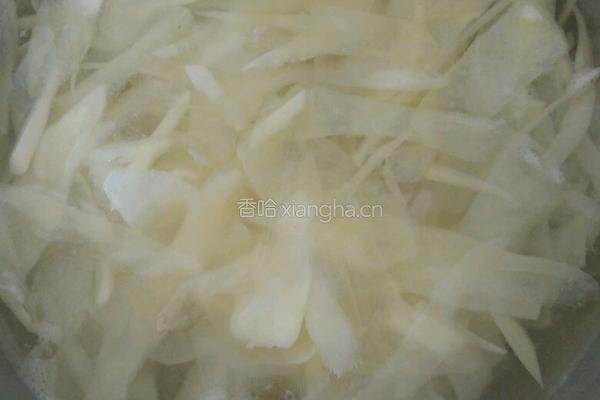 凉拌酸辣土豆片的做法图解4