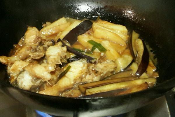 咸鱼烧茄子土豆的做法图解14