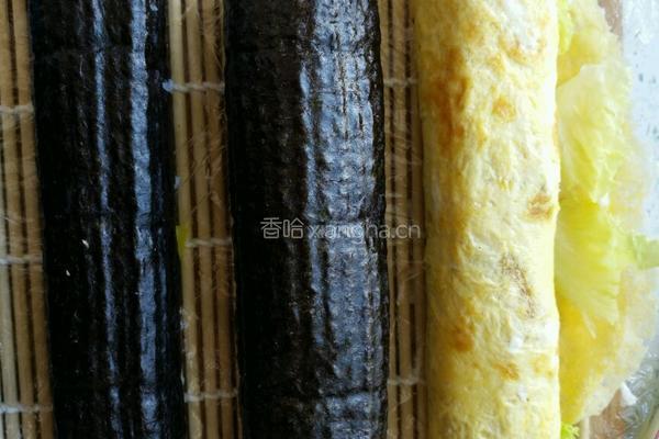 乡下厨娘学做寿司的做法图解13