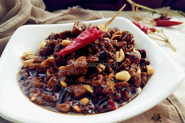 香辣牛肉酱的做法图解15