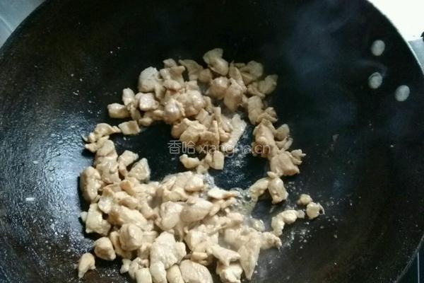 毛豆糟卤鸡丁的做法图解4