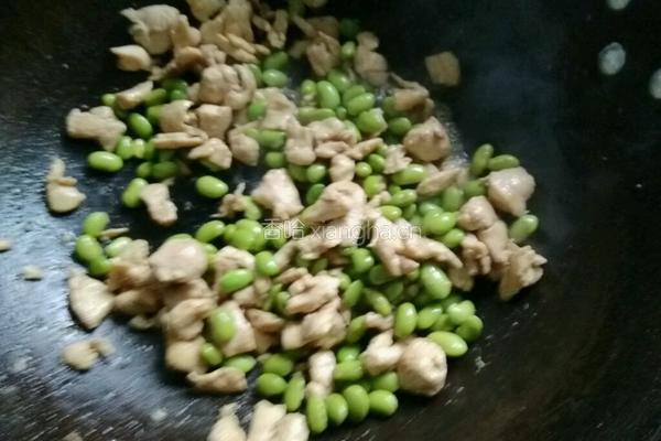 毛豆糟卤鸡丁的做法图解5