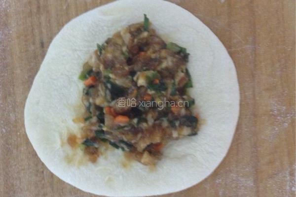 发面肉馅饼的做法图解6