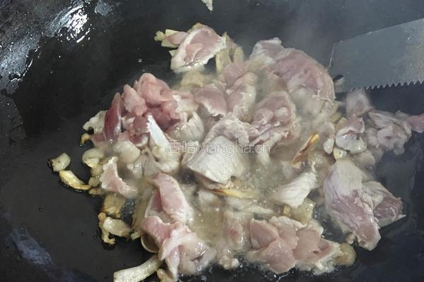 青椒炒肉的做法图解5