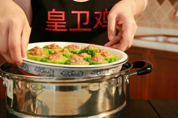 同甘共苦 苦瓜酿肉的做法图解9