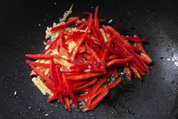猪肝炒芹菜的做法图解7