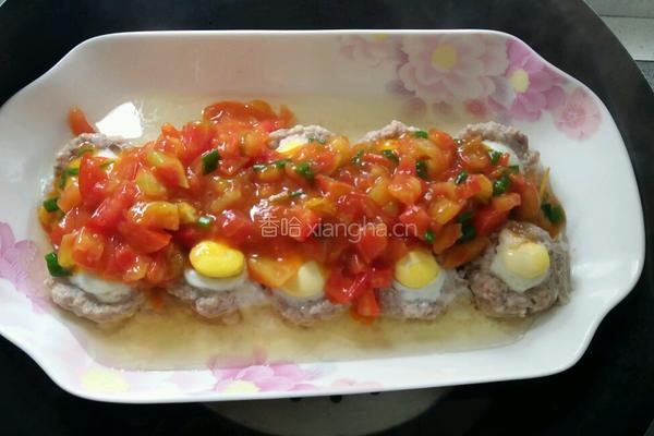 肉泥蒸鹌鹑蛋（适合老人小孩的营养餐）的做法图解13