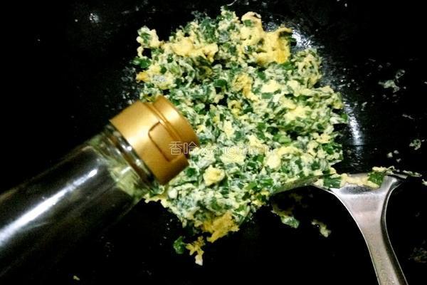 韭菜煎鸡蛋的做法图解5
