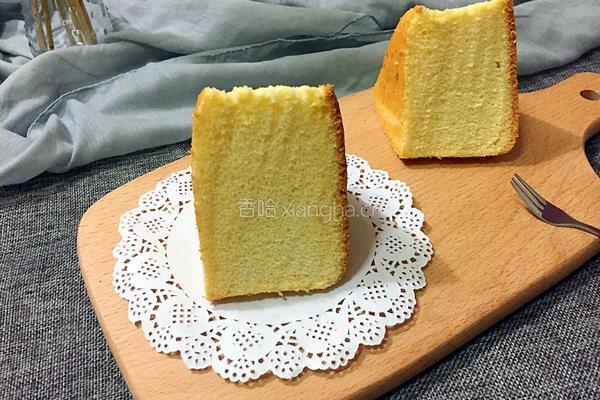 烫面戚风蛋糕（八寸）的做法图解21