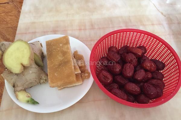 红糖姜枣膏的做法图解1