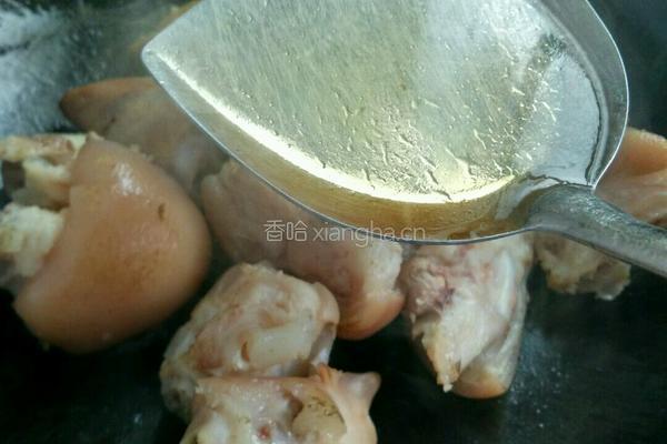 红烧猪蹄的做法图解6