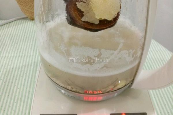 燕麦莲子羹的做法图解3
