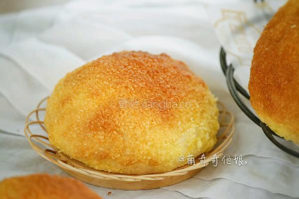椰蓉酱餐包面包的做法图解1