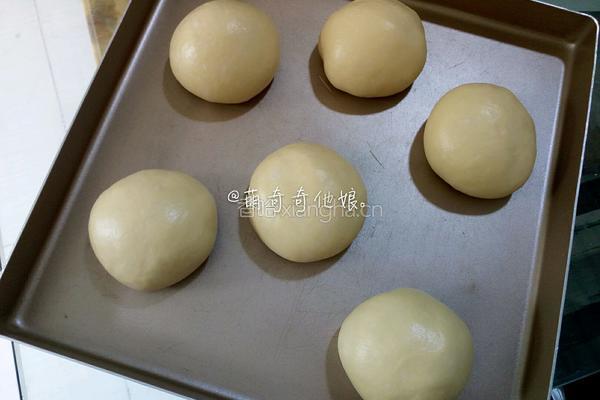 椰蓉酱餐包面包的做法图解10