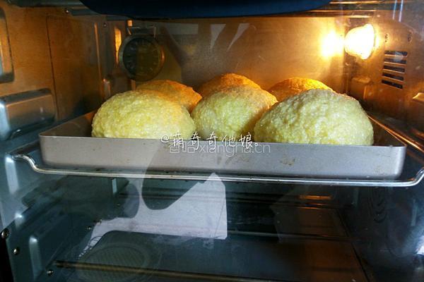 椰蓉酱餐包面包的做法图解14