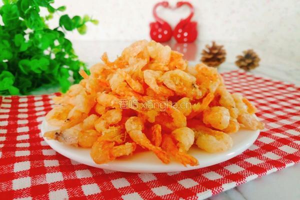 酥炸小河虾的做法图解1