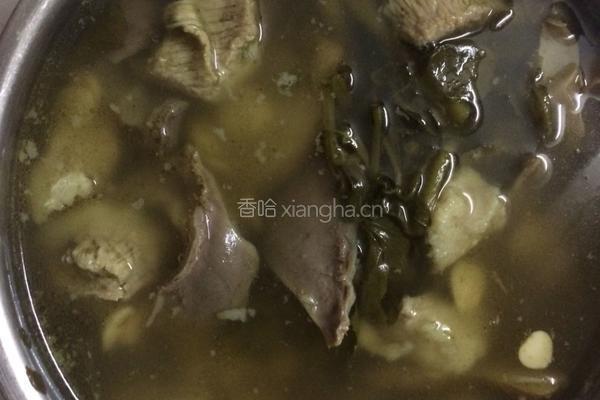 西洋菜杏仁鸭肾汤