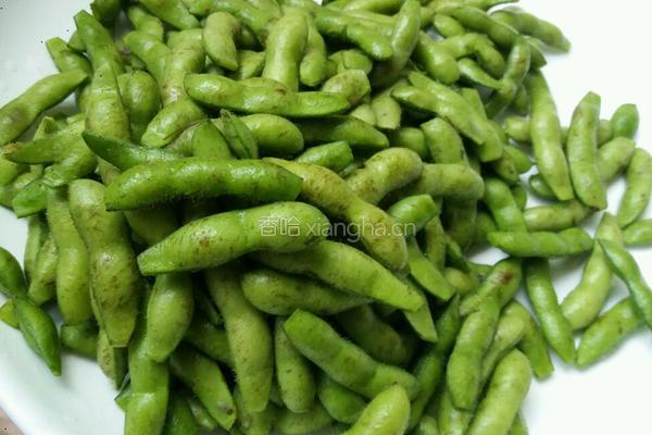 茶香毛豆的做法图解4
