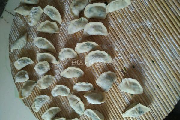 韭菜鸡蛋饺子的做法图解12