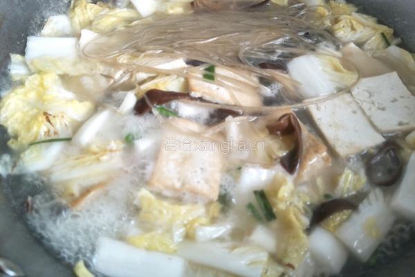 白菜豆腐汤的做法图解8