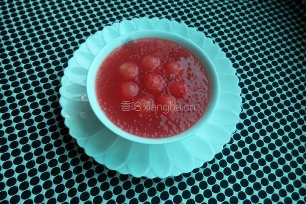 西瓜西米露的做法图解6