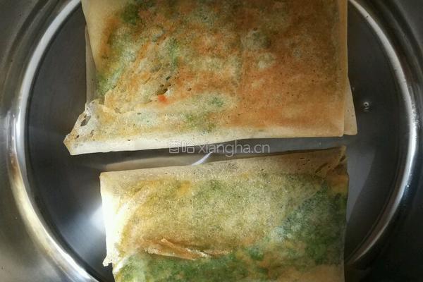煎饼韭菜鸡蛋盒子的做法图解12