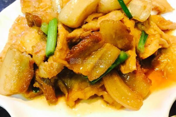 五花肉焖炸豆腐的做法图解6
