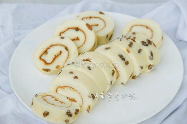 葡萄干蛋糕卷的做法图解19