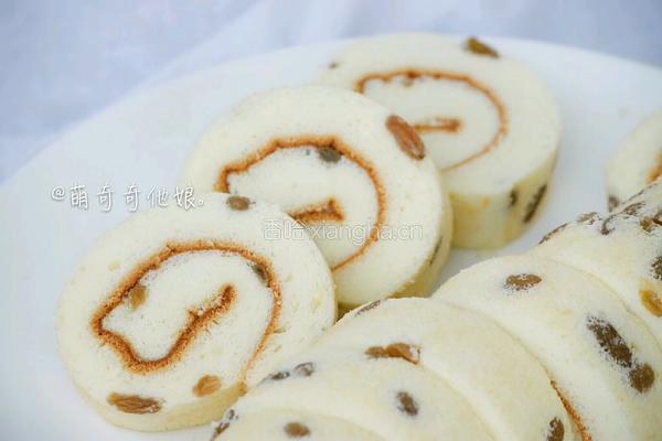 葡萄干蛋糕卷的做法图解20