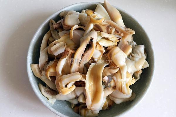 辣炒竹蛏子的做法图解7
