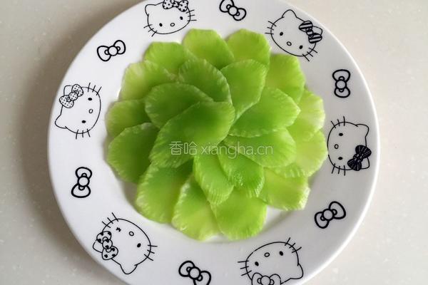 凉拌莴笋片的做法图解5