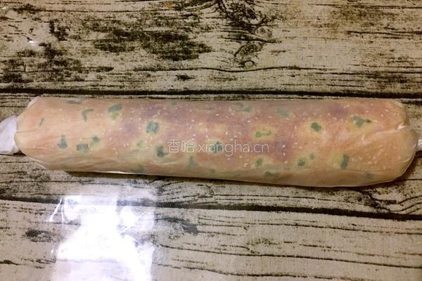 香葱肉松面包卷的做法图解23