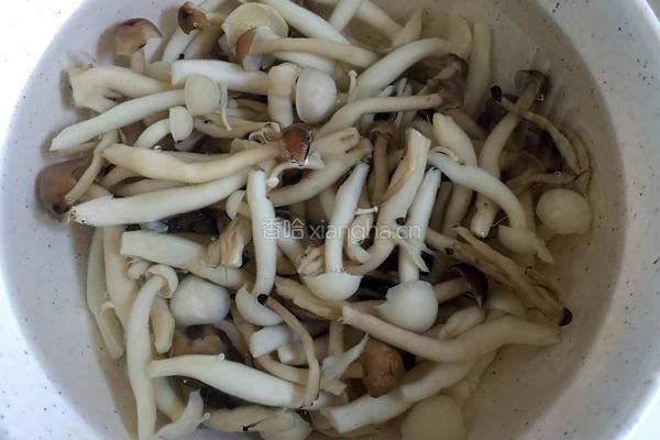 彩椒炒双菇的做法图解4