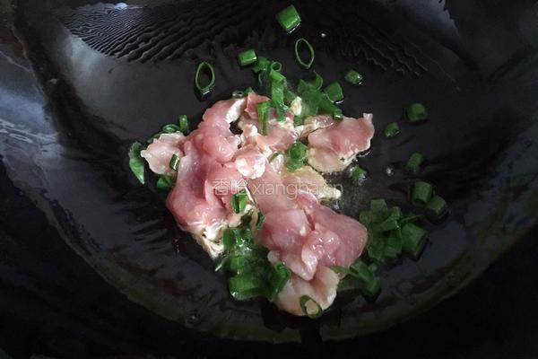 海带炒肉片的做法图解2