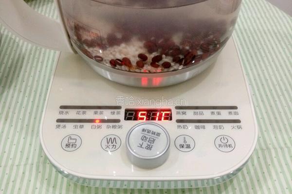 红豆糙米粥的做法图解5