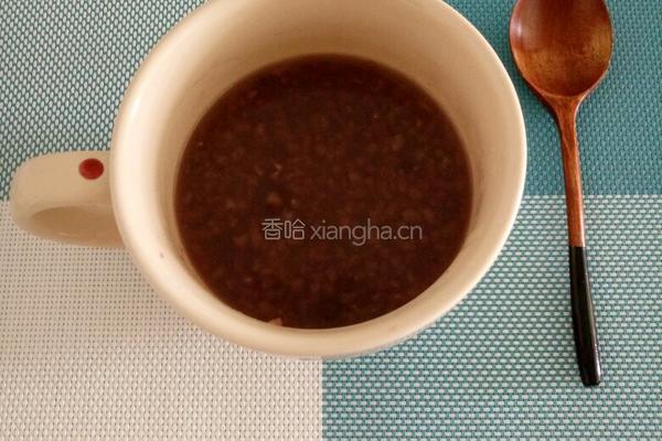 红豆糙米粥的做法图解7