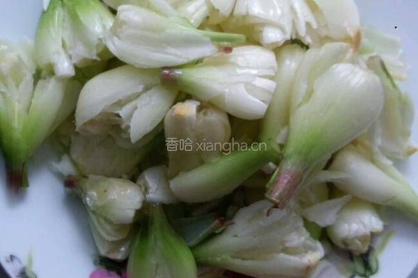 家常荞头炒肉的做法图解3